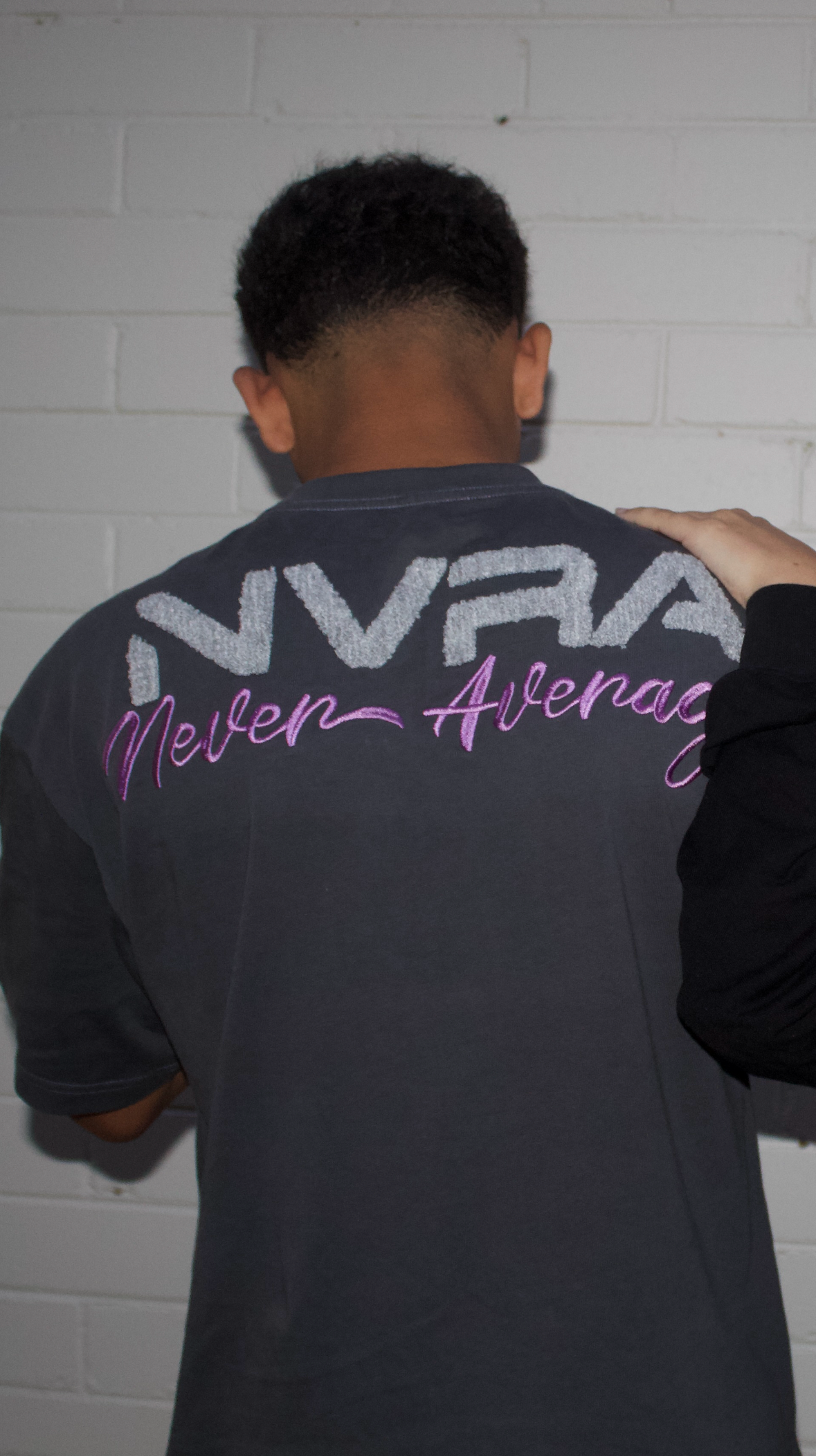 NVRA Oversized Tee - 'Never Average'
