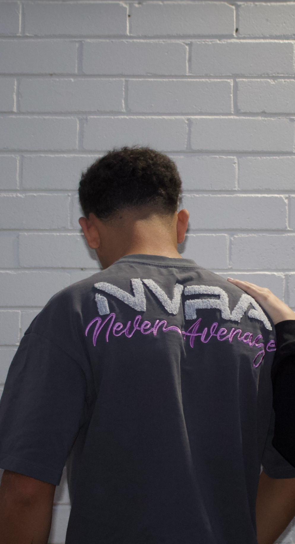 NVRA Oversized Tee - 'Never Average'