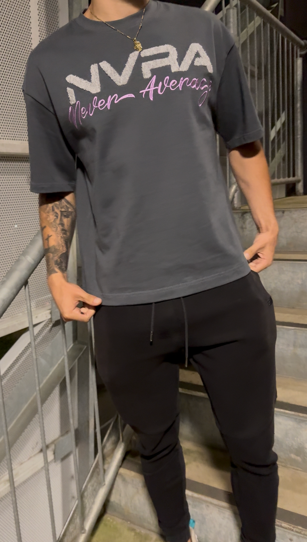 NVRA Oversized Tee - 'Never Average'