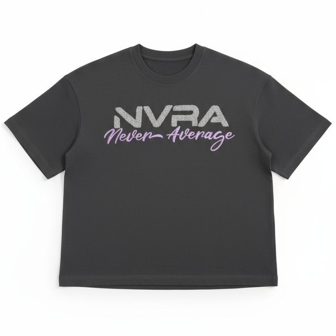 NVRA Oversized Tee - 'Never Average'